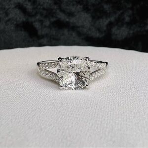 Sterling Silver Swarovski Crystal Ring